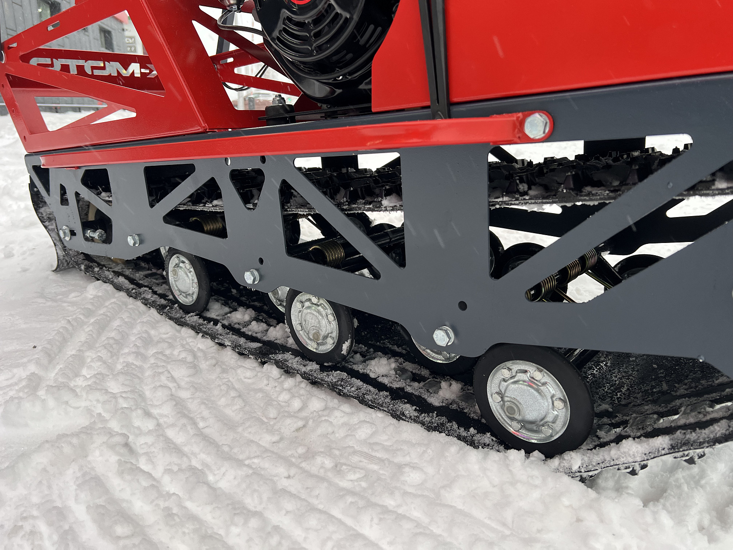 Мотобуксировщик EX-MOTO SNOWDOG S500 15л.с в Химках