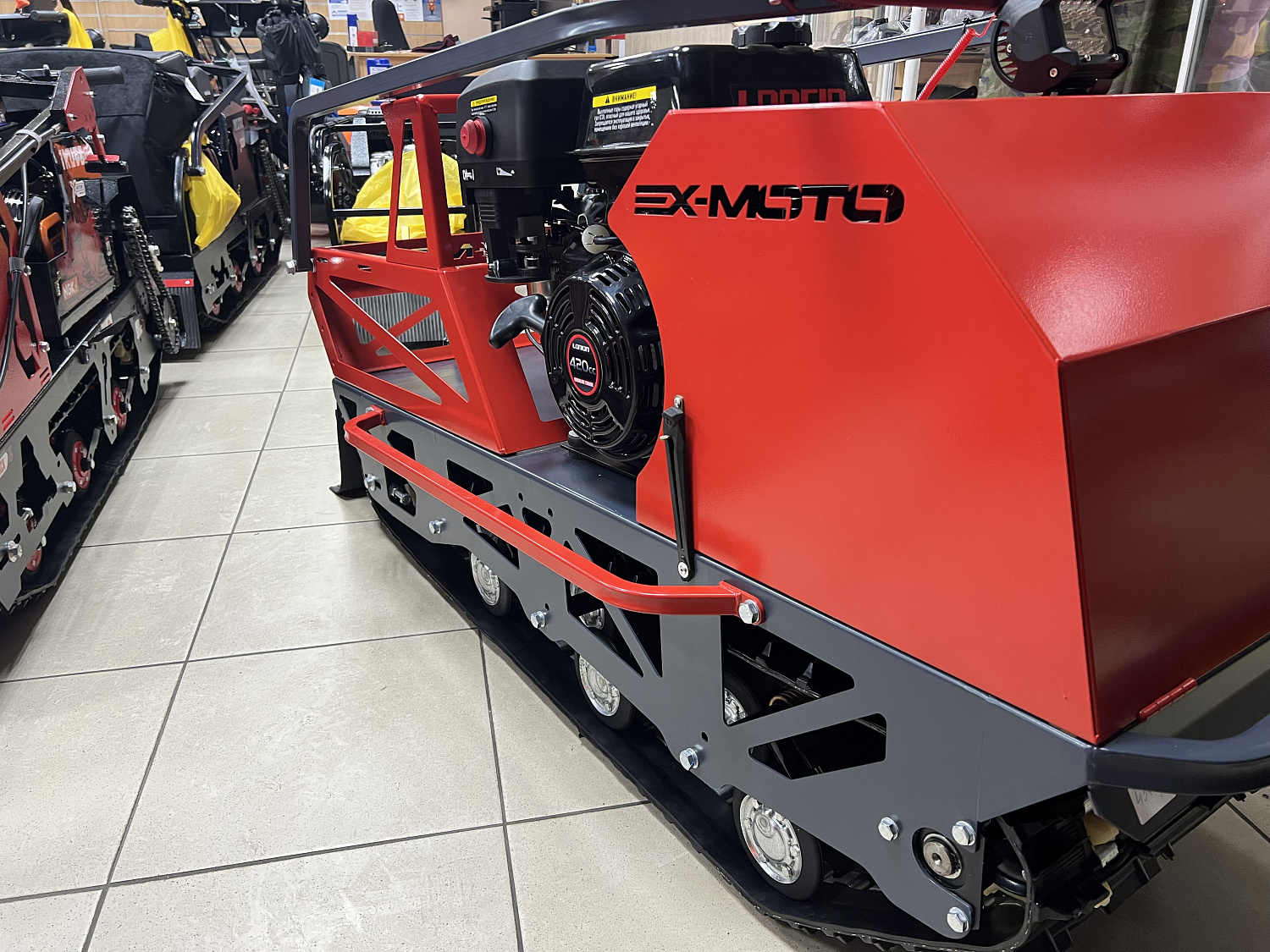 Мотобуксировщик EX-MOTO SNOWDOG S500 15л.с в Химках