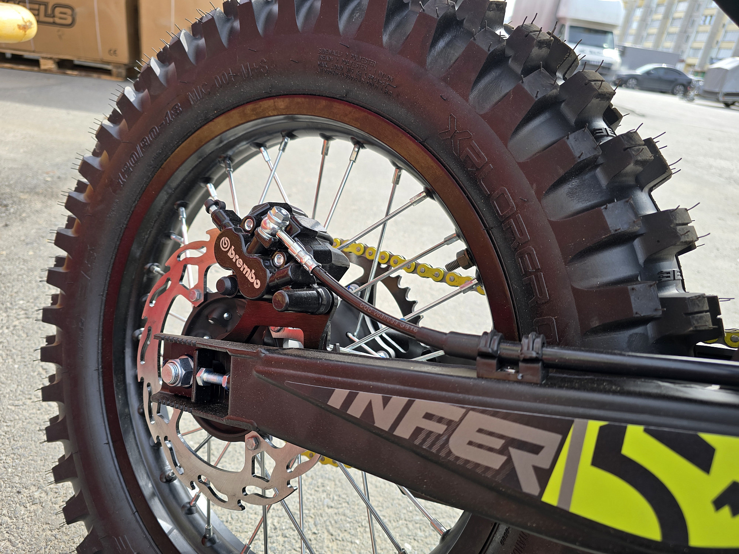 Кроссовый мотоцикл PROMAX INFERNO 380 (4 valves, 5 gears) в Химках