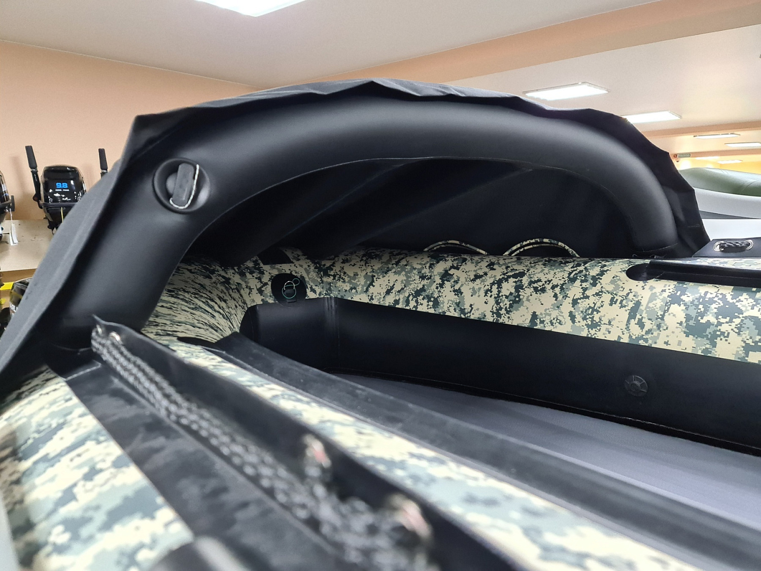 КОМПЛЕКТ НОСОВОГО ТЕНТА К ЛОДКЕ SMARINE AIR MAX 330 ЧЕРНЫЙ в Химках