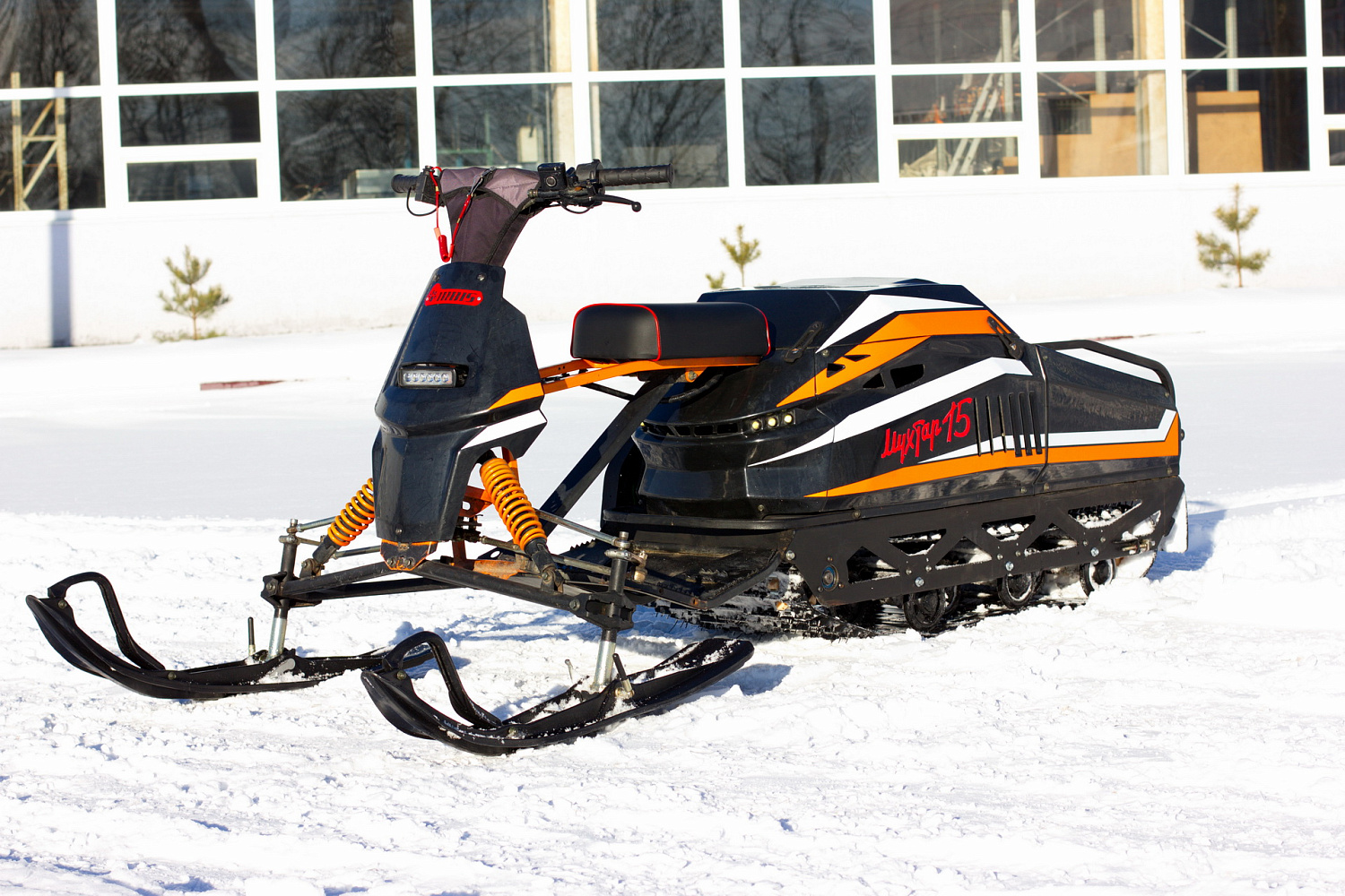 Мотобуксировщик IRBIS Мухтар 15 с лыжным модулем в комплекте в Химках