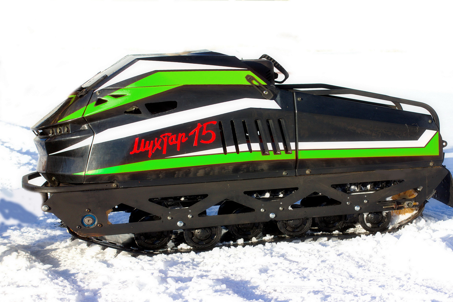 Мотобуксировщик IRBIS Мухтар 15 с лыжным модулем в комплекте в Химках